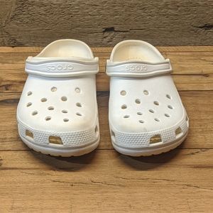 White Crocs